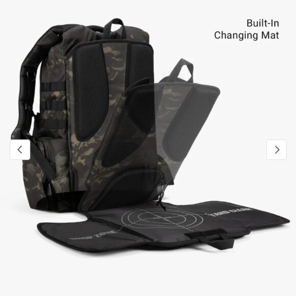 Tactical Baby Gear | Daypack Diaper Bag + Cooler Pouch - Picture 3 of 11